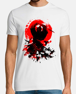 Guerrero Samurai cráneo espada Niños Camiseta