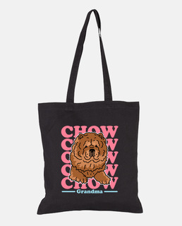 chow chow abuela dueña del perro