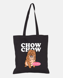 chow chow abuela dueña del perro