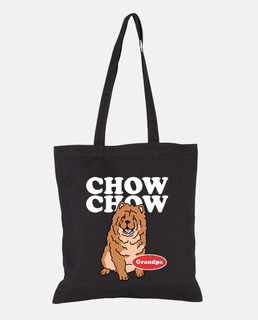 chow chow abuelo dueño del perro