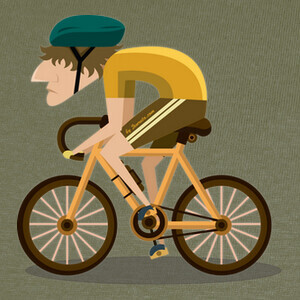 Camisetas Ciclismo de carretera - Maillot amarillo