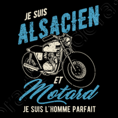 Sweat Citation Alsacien Et Motard Tostadora