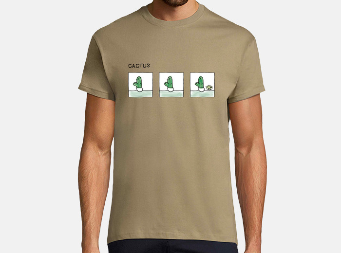 Clarence - cactus with gases t-shirt