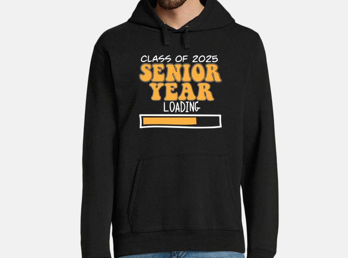 Class of 2025 senior year loading hoodie tostadora