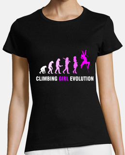 Climbing girl evolution - escalade et a