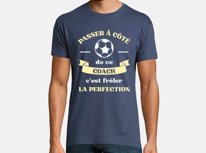 Humour coach Football Cadeau entraineur de foot' T-shirt Homme