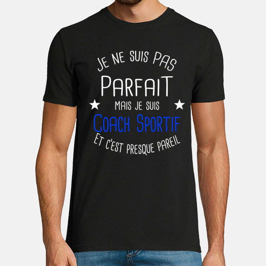 T shirt coach sportif Clearance