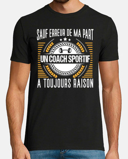 Coach sportif entraineur idée cadeau