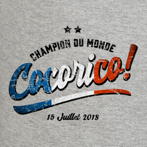 Tee-shirts Cocorico Coupe du Monde 2018