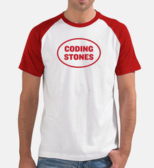 Coding Stones logo rojo