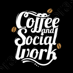 Coffee and social work women men funny... | tostadora