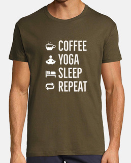 Coffee Yoga Sleep