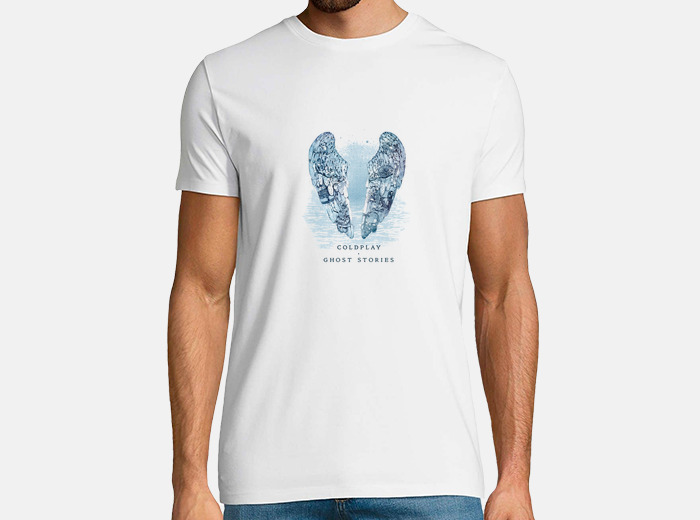 Camiseta coldplay. ghost stories. hombre laTostadora