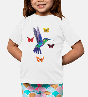 colibri et papillons