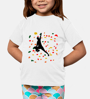 color in the climbing wall