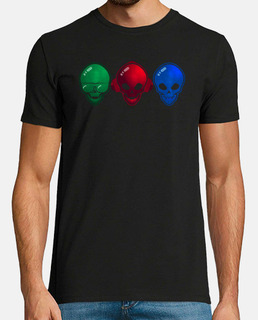 colored skulls