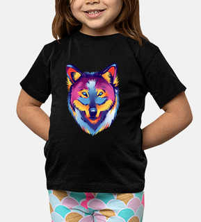 Colorful Wolf