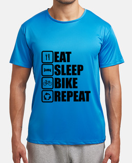 comer dormir andar en bicicleta repetir