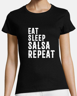 comer dormir bailar salsa