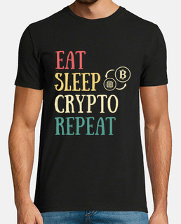 comer dormir crypto humor criptomoneda