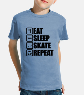 comer dormir montar repetir patinar pat