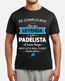 Complicado ser leyenda y un padelista