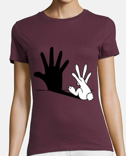 conejo sombra mano w