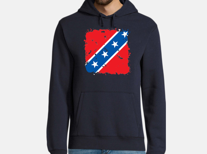 Confederate flag hoodie tostadora
