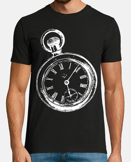 contour de montre de poche blanc