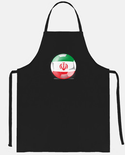 cook apron, cook, supporter, supporter of the iranian team at the 2022 world cup