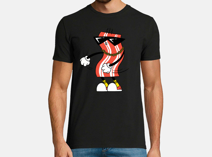 Cool bacon strips i kids i bacon t shirt tostadora