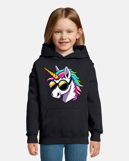 Cool unicorn with sunglasses