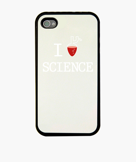 Coque iPhone J'aime la Science