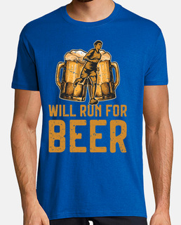 correrá por cerveza corriendo corredor