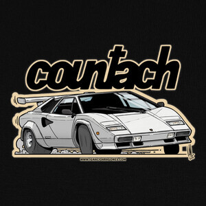 front countach T-shirts