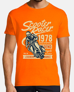 coureur de scooter