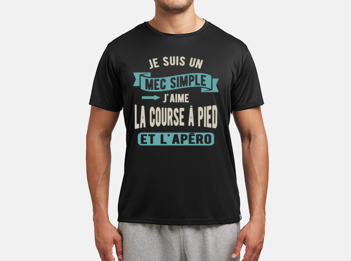 Tee shirt sport course pied et ap ro tostadora