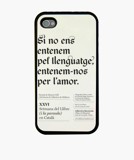 Cover iPhone altrimenti ens entenem...