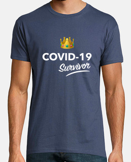 covid-19 survivor boy t-shirt - t-shirt