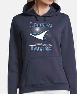 credo di can fly felpa m