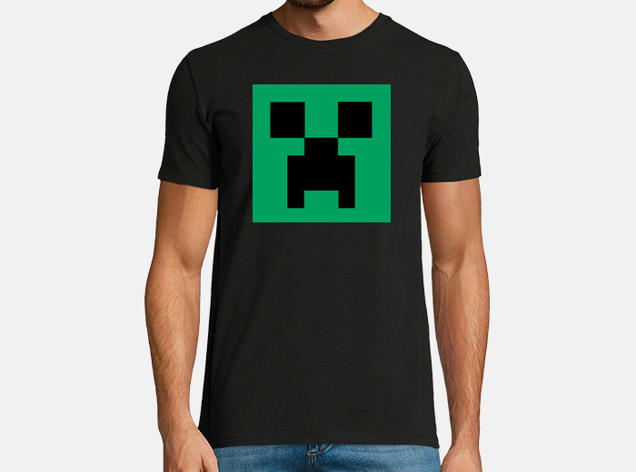 Minecraft Creeper Face - Sudadera negra para niño