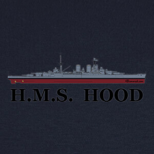 Camisetas Crucero de batalla Hood