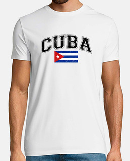 cuba vintage sports design drapeau cuba