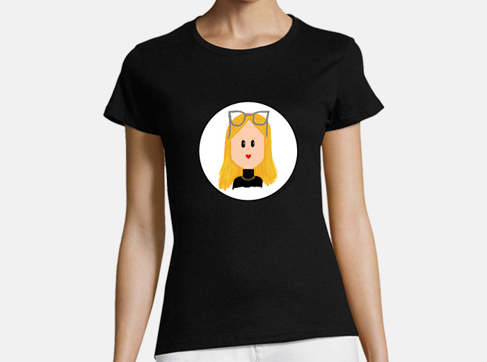 Camiseta cuello alto mujer