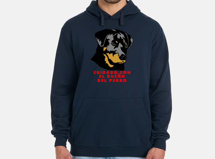 Sudaderas para hombre discount cuidado con el perro