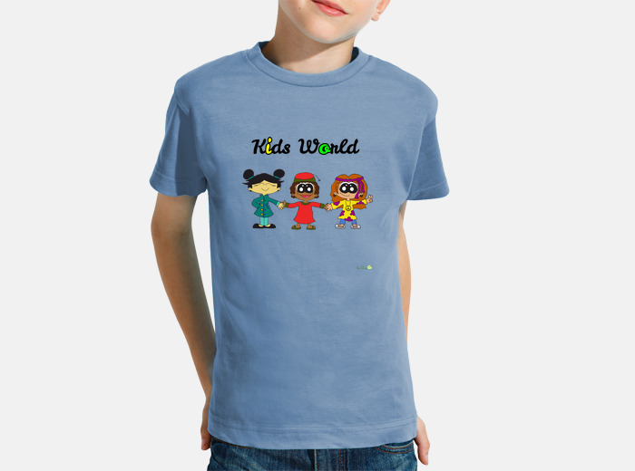 | t-shirt diversity Cultural tostadora kids