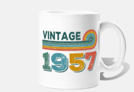 cumpleaños 1957 - vintage 1957