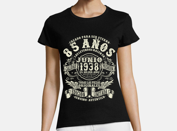 Playera cumplea os junio 1938 85 a os laTostadora M xico