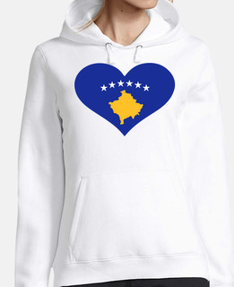 cuore bandiera kosovo