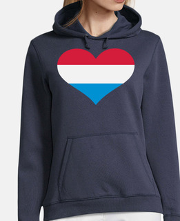 cuore di bandiera lussemburghese